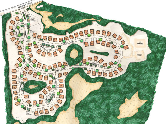 Oak Ridge Estates - Hudson, NH - Site Plan Overview
